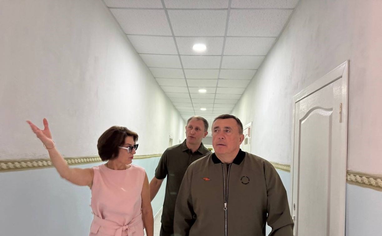 Губернатор Валерий Лимаренко встретился с сахалинскими военными в ДНР