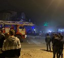 Гостиницу "Юбилейная" эвакуировали в Южно-Сахалинске из-за пожара в сауне