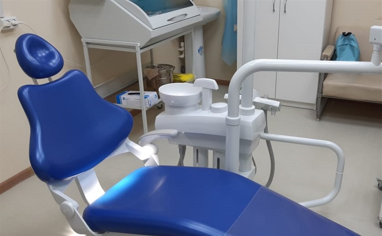Новое стоматологическое оборудование поступило в Ногликскую ЦРБ