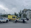 Универсал сбил велосипедиста в Южно-Сахалинске