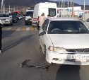 Школьника сбила Toyota Carina в Южно-Сахалинске