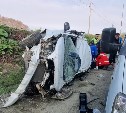 За рулём был 29-летний бесправник: подробности серьёзного ДТП в Анивском районе 