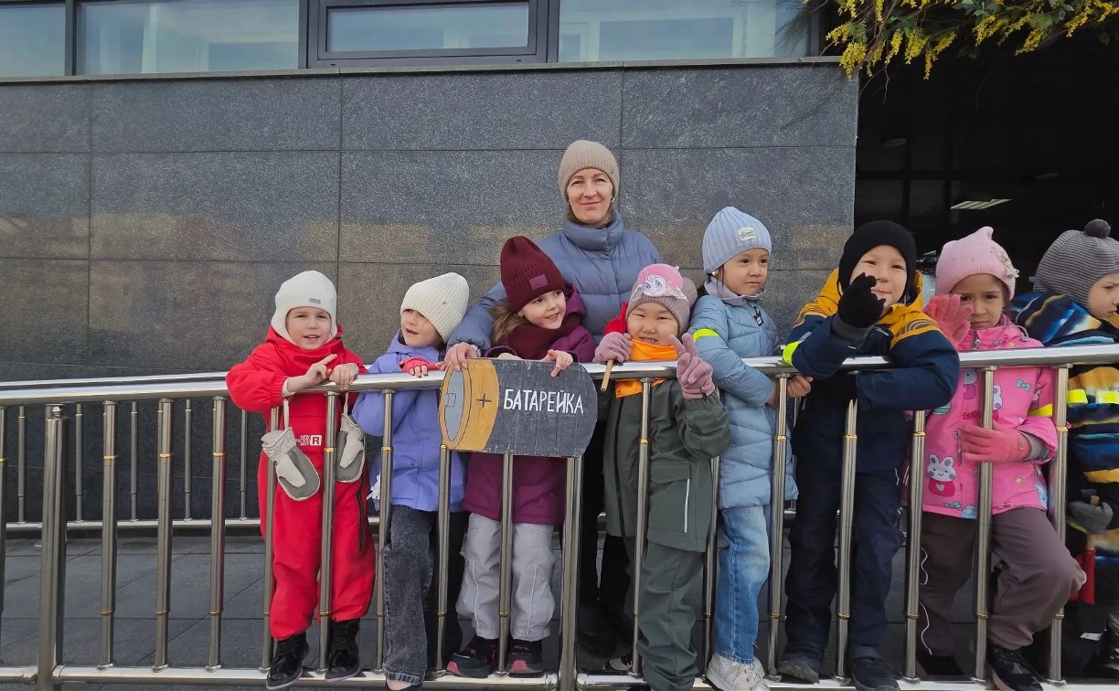 Почти 7 кг батареек собрали воспитанники южносахалинского детсада "Полянка"