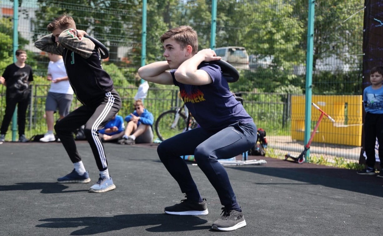 Соревнования среди юношей "Здоровое поколение" прошли в Корсакове