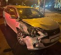 Водитель Toyota Corona врезался в Toyota Corolla Fielder и сбежал с места ДТП в Южно-Сахалинске