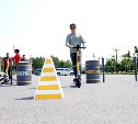 В Южно-Сахалинске открыли школу вождения электросамокатов