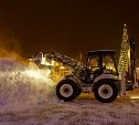 Ночью от снега почистят 15 улиц Южно-Сахалинска
