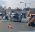 В Южно-Сахалинске на перекрёстке улиц Ленина и Гаражная произошла авария