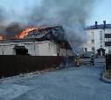 Здание бывшего кинопроката горело в Поронайске