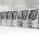 На Сахалине остановлены междугородние автобусы