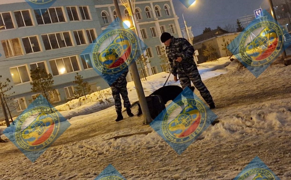 Экстренные службы съехались к подозрительному предмету на проспекте Мира в Южно-Сахалинске