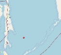 В Охотском море зарегистрировано землетрясение