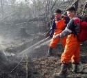 Дым от лесного пожара в Корсаковском районе несет в Южно-Сахалинск