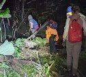 Опубликованы фото спасения трёх заблудившихся в лесу сахалинок