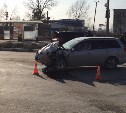 Девушка-водитель пострадала в ДТП в Южно-Сахалинске