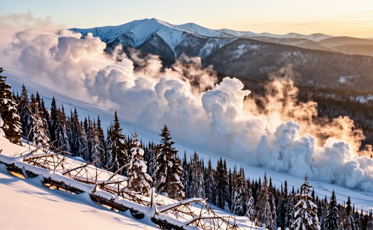  В пяти районах Сахалинской области ожидается лавинная опасность