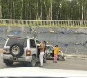 Водителя зажало в салоне авто во время аварии в Южно-Сахалинске