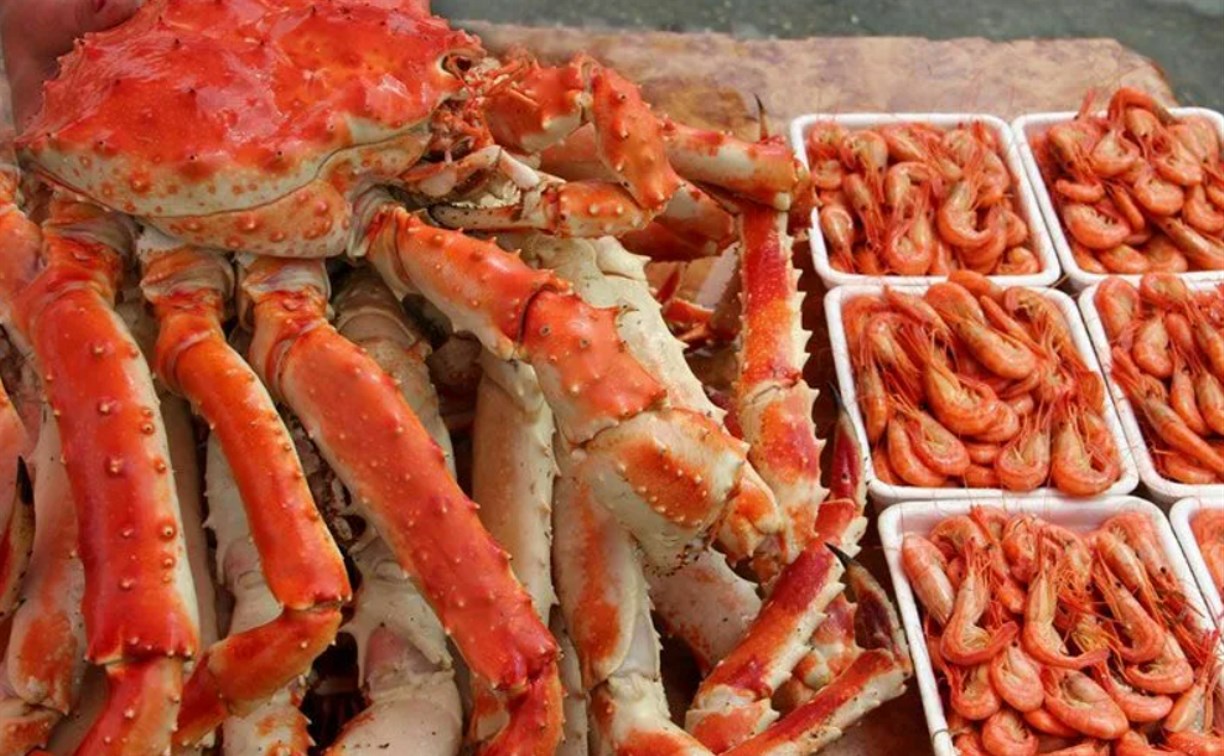 За неделю из Приморского края и Сахалинской области отправили за рубеж более 31 тысячи тонн морепродуктов