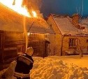 Пожарные 15 минут добирались до горящей постройки в районе Охотского