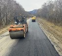 На участке автодороги Тымовское - Александровск-Сахалинский с 49 по 54 км приступили к асфальтированию 