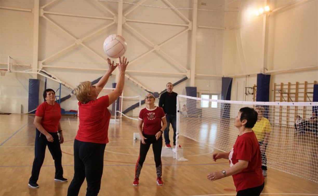 Женский турнир по японскому мини-волейболу прошел в Поронайске
