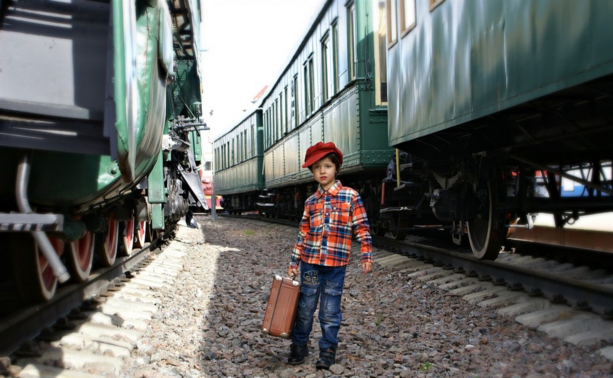 Детская железная дорога в Южно-Сахалинске набирает новых учеников