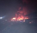 Очистные сооружения горят в Новотроицком