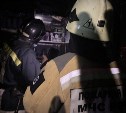 В Ногликах загорелся автомобиль 