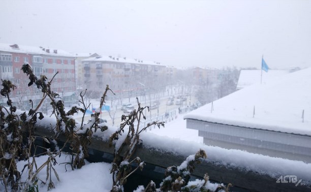 Золотые такси и пробки: снегопад парализовал движение на юге Сахалина