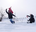 Зимний фотокросс прошел в Южно-Сахалинске 