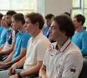 Сборная России по фристайлу тренируется на Сахалине