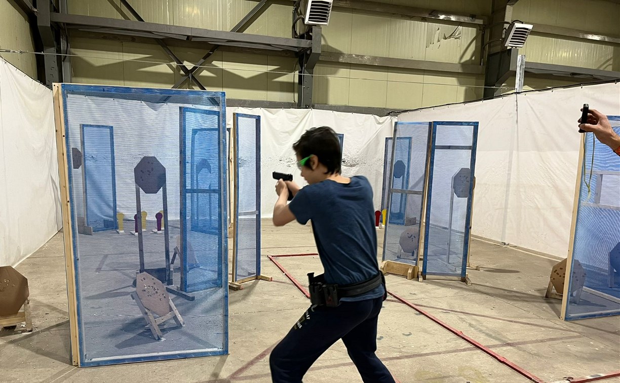 Соревнования по стрельбе провели среди подростков Южно-Сахалинска