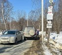 Очевидцев столкновения Toyota Corolla Axio и Toyota Land Cruiser ищут в Южно-Сахалинске