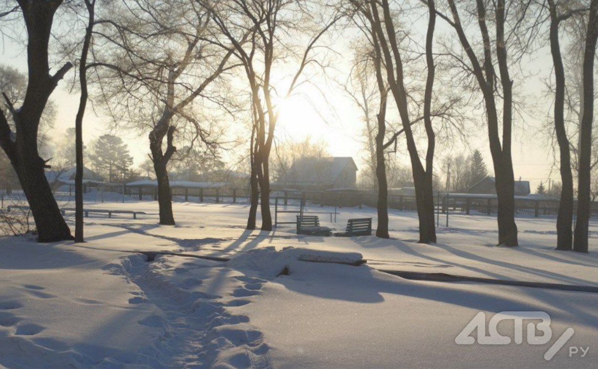 Мороз крепчает на севере, а на Курилах – плюс: прогноз погоды для Сахалинской области на 10 декабря
