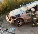 Машина без водителя уехала с парковки магазина в Корсакове