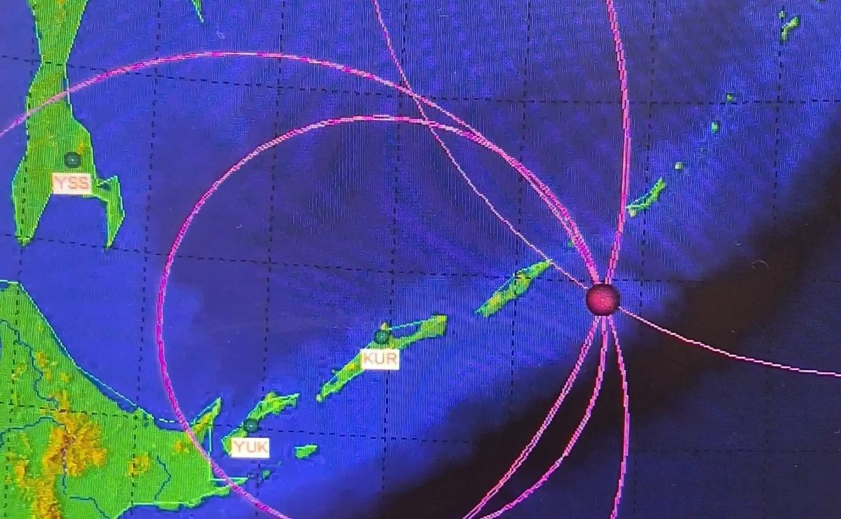 Землетрясение магнитудой 4,2 произошло на Курилах