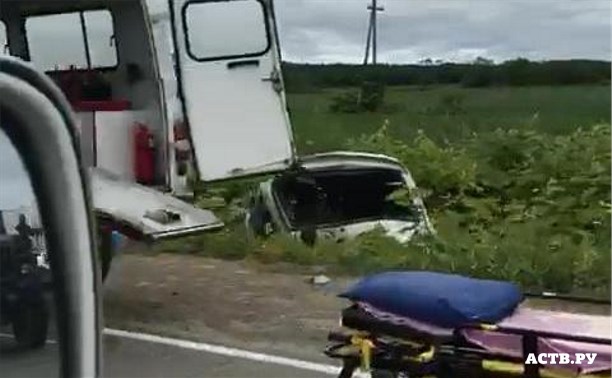 Три человека пострадали при ДТП в Анивском районе
