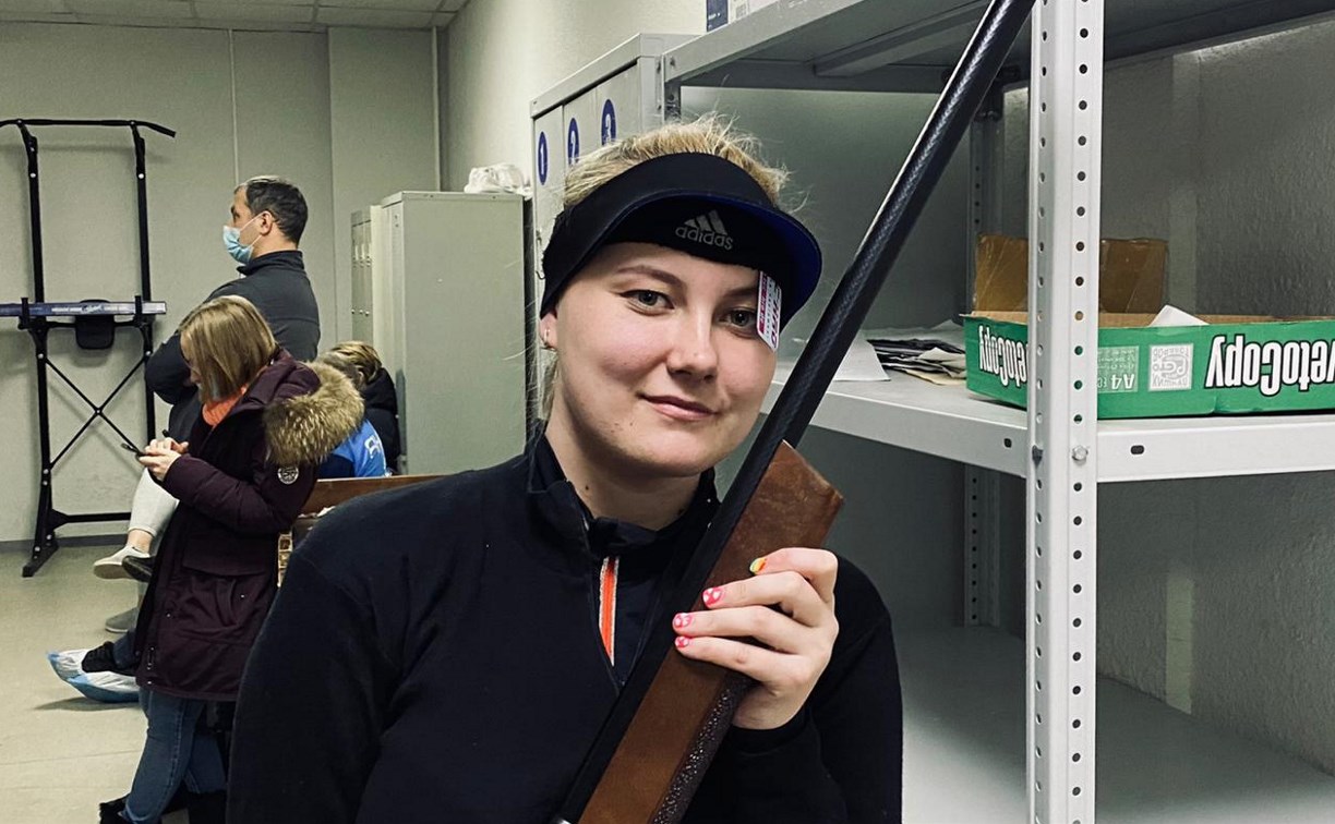 Сахалинка установила два новых рекорда области по пулевой стрельбе 