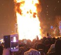 Виновника «ёлочного» пожара на Сахалине в новогоднюю ночь продолжают искать