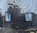 Фасад частного дома потушили в Новотроицком