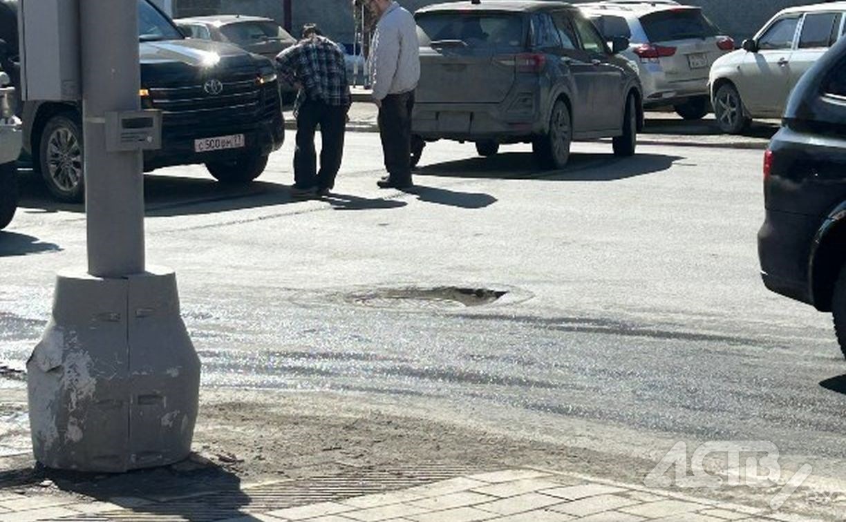 "Это явная автоподстава": южносахалинец стал свидетелем странного ДТП