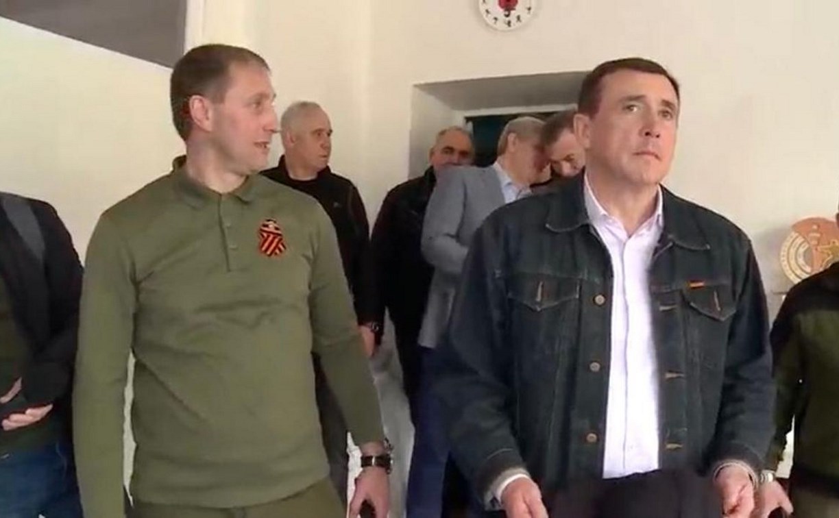Валерий Лимаренко посетил восстанавливающийся донецкий Шахтёрск