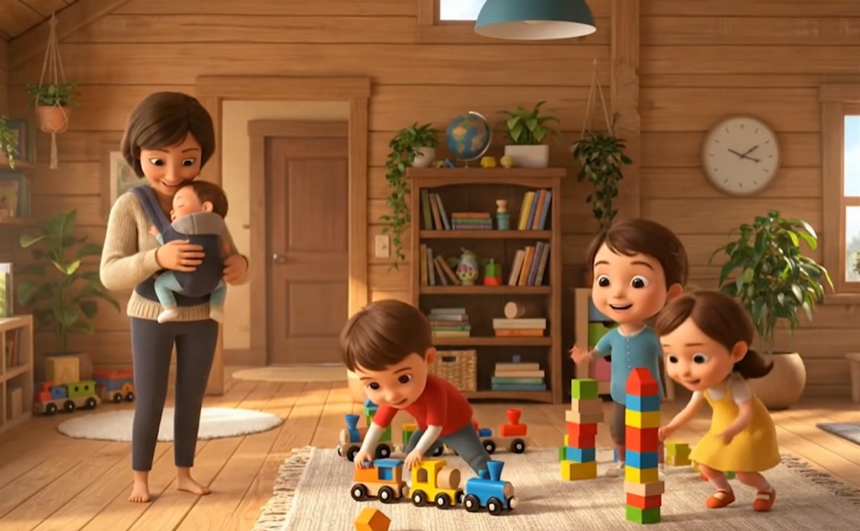 В Сахалинской области действует специальная награда для многодетных женщин