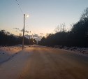 Дорогу в Соловьевке осветили