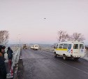 В Долинске торжественно запустили движение по новому путепроводу