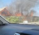 Три часа ушло у пожарных на тушение кирпичного дома в Люблино