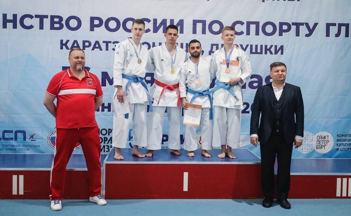 Сахалинский каратист завоевал две медали чемпионата и первенства России по спорту глухих
