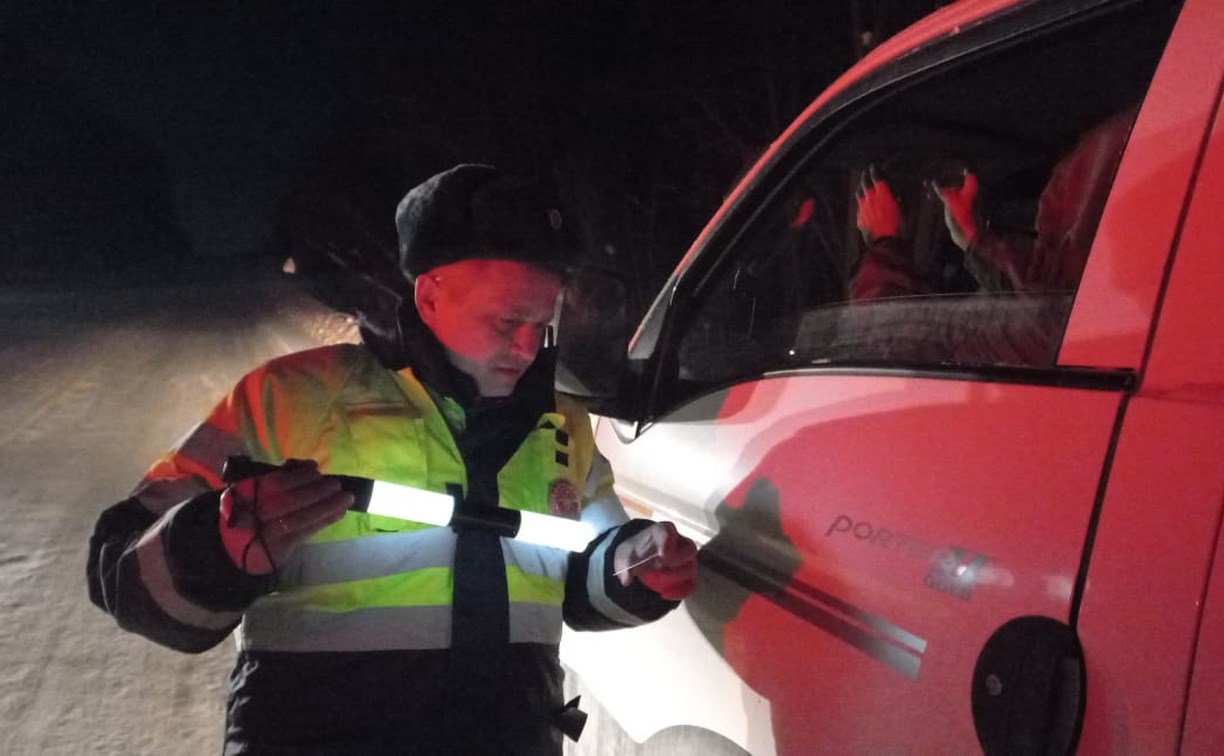 28 пьяных водителей поймали на Сахалине в новогоднюю ночь
