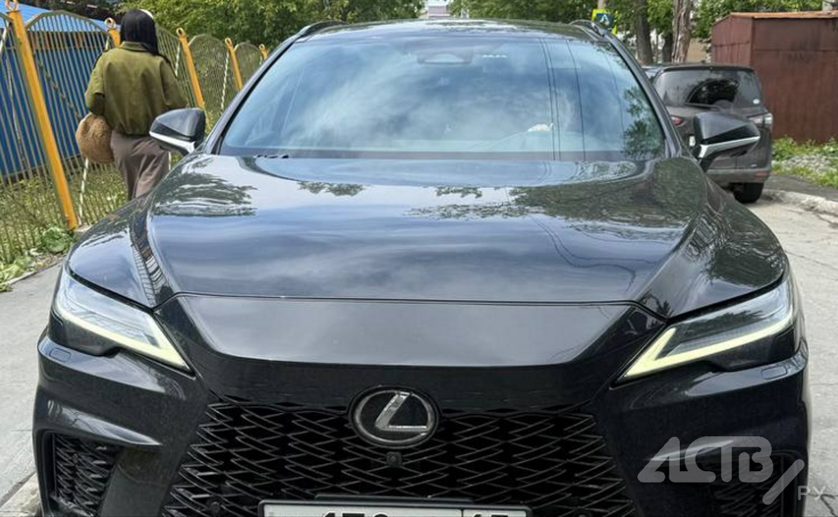 Одна против всех: автоледи на "Лексусе" упорно не замечает знак одностороннего движения в Южно-Сахалинске и злит водителей