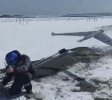 Сахалинские спасатели подняли в воздух БПЛА для "охоты" на выходящих на лёд рыбаков